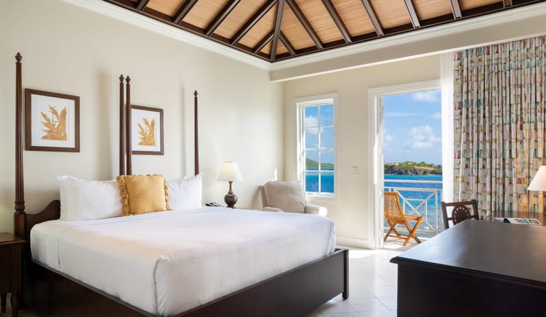 Scrub Island Resort, Spa and Marina - Ocean View Guest Room - King Bed